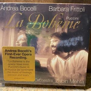 La Bohème CD by Andrea Bocelli and Barbara Frittoli